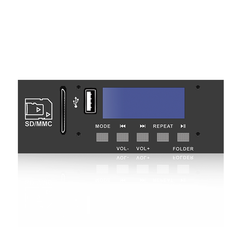 LCD6220: Reproductor MP3 con pantalla LCD y conector SD/USB de cinco botones con Bluetooth, TWS