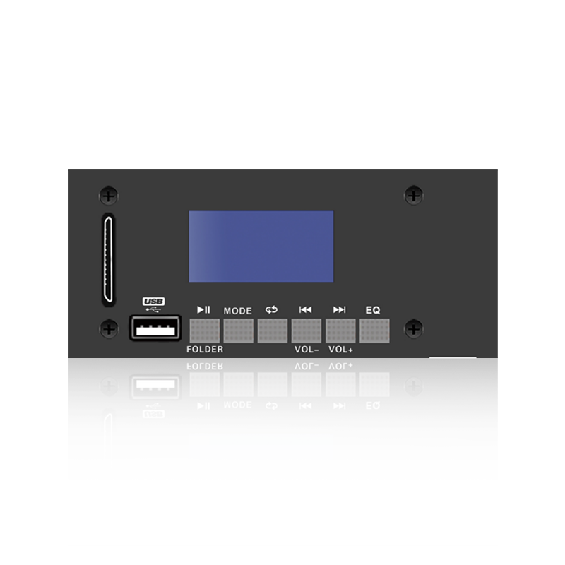 LCD6226: Reproductor MP3 con pantalla LCD y conector SD/USB de seis botones con Bluetooth, TWS