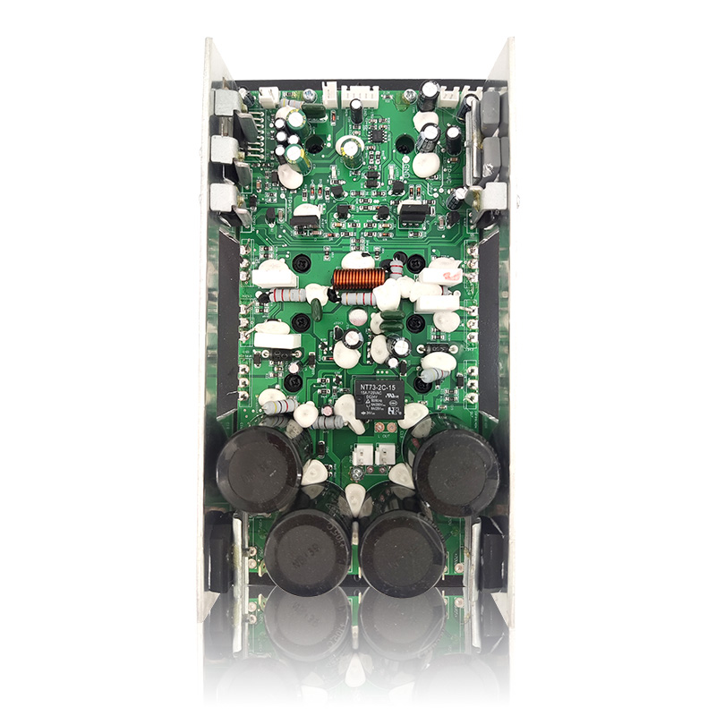 AMP400H+7294 – Módulo amplificador de potencia Clase H de alta potencia, LP 400W + HP 100W, con disipador de aluminio en forma de U