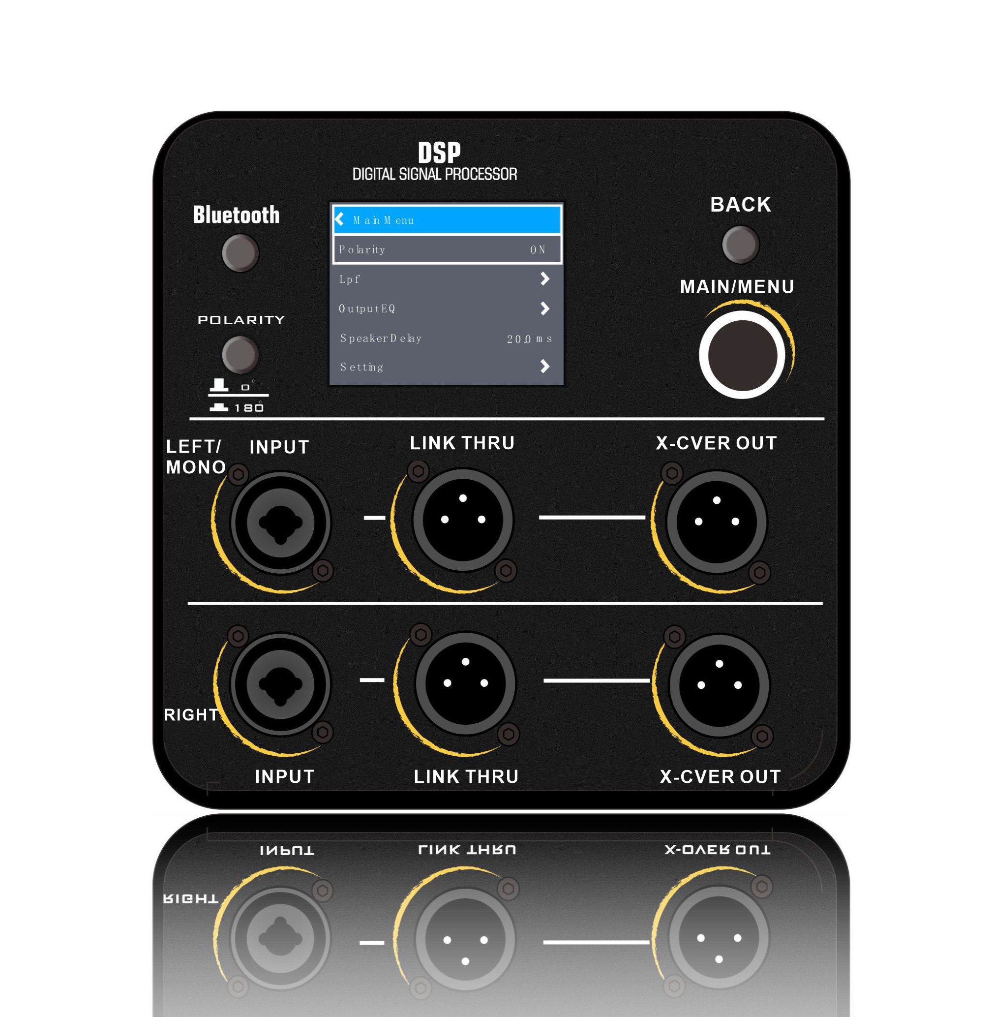 DSP2504SUB Amplificador profesional DSP para subwoofer