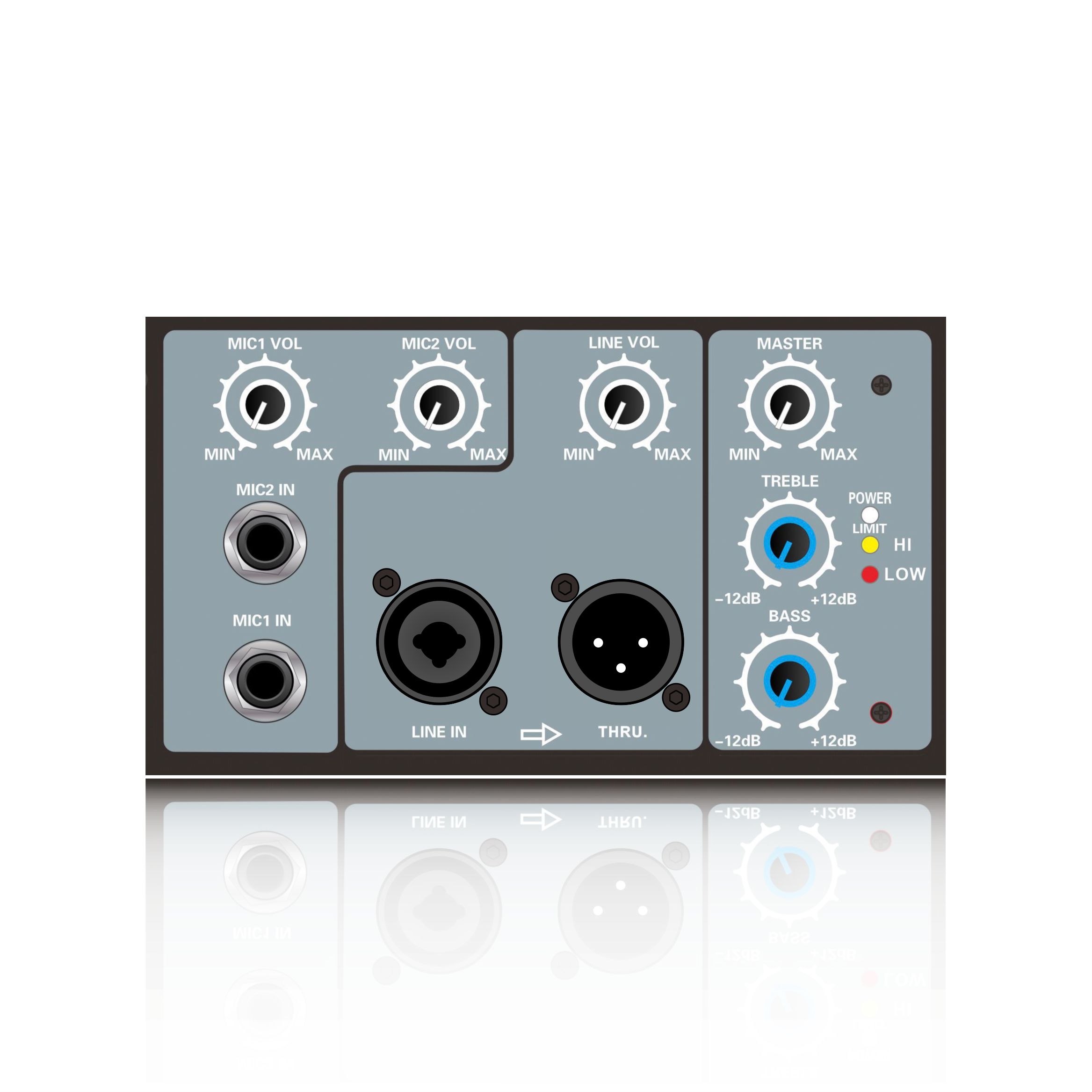 PL62 Amplificador de altavoces clase H de alta potencia