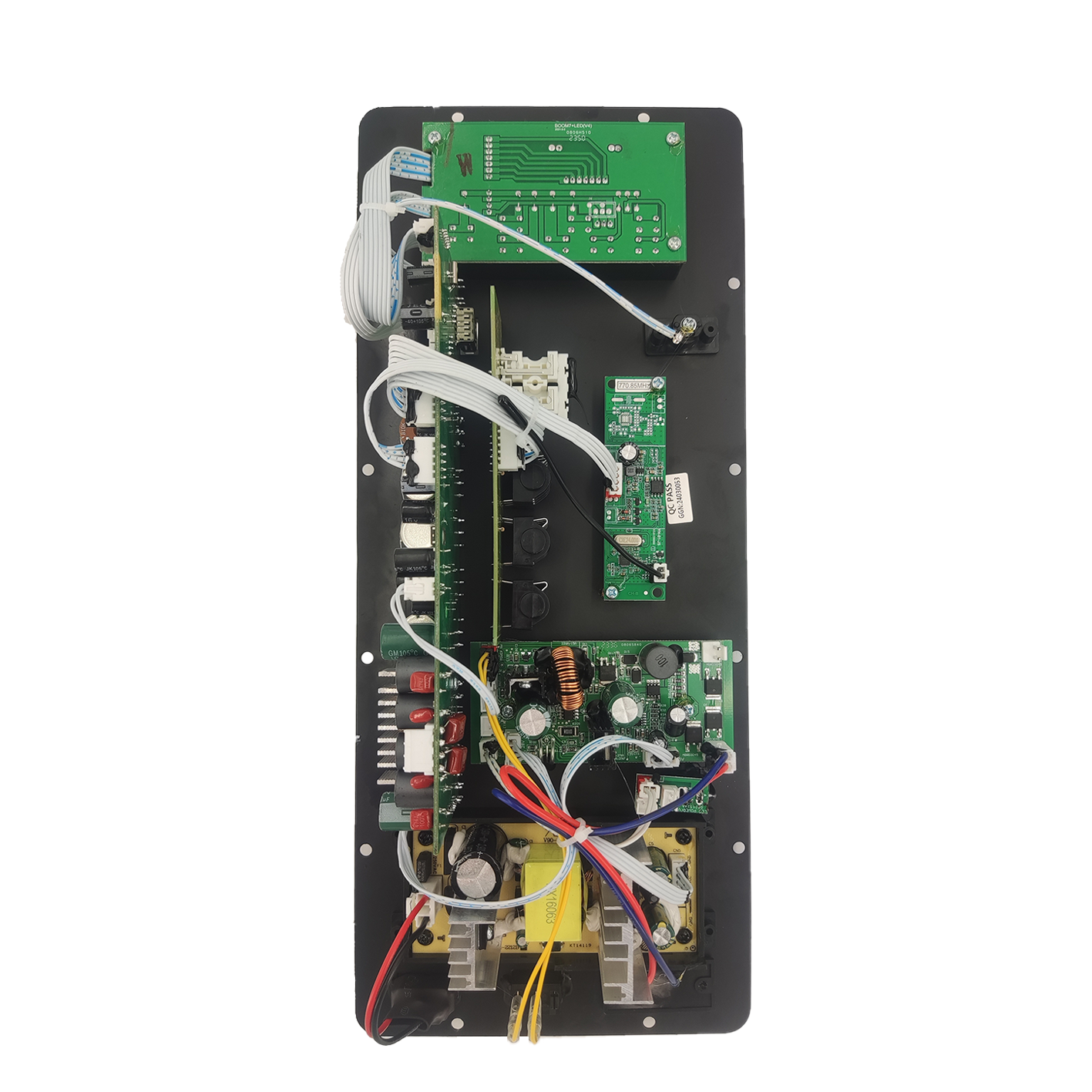 BOOM10 Amplificador de altavoces para karaoke de rango completo clase D