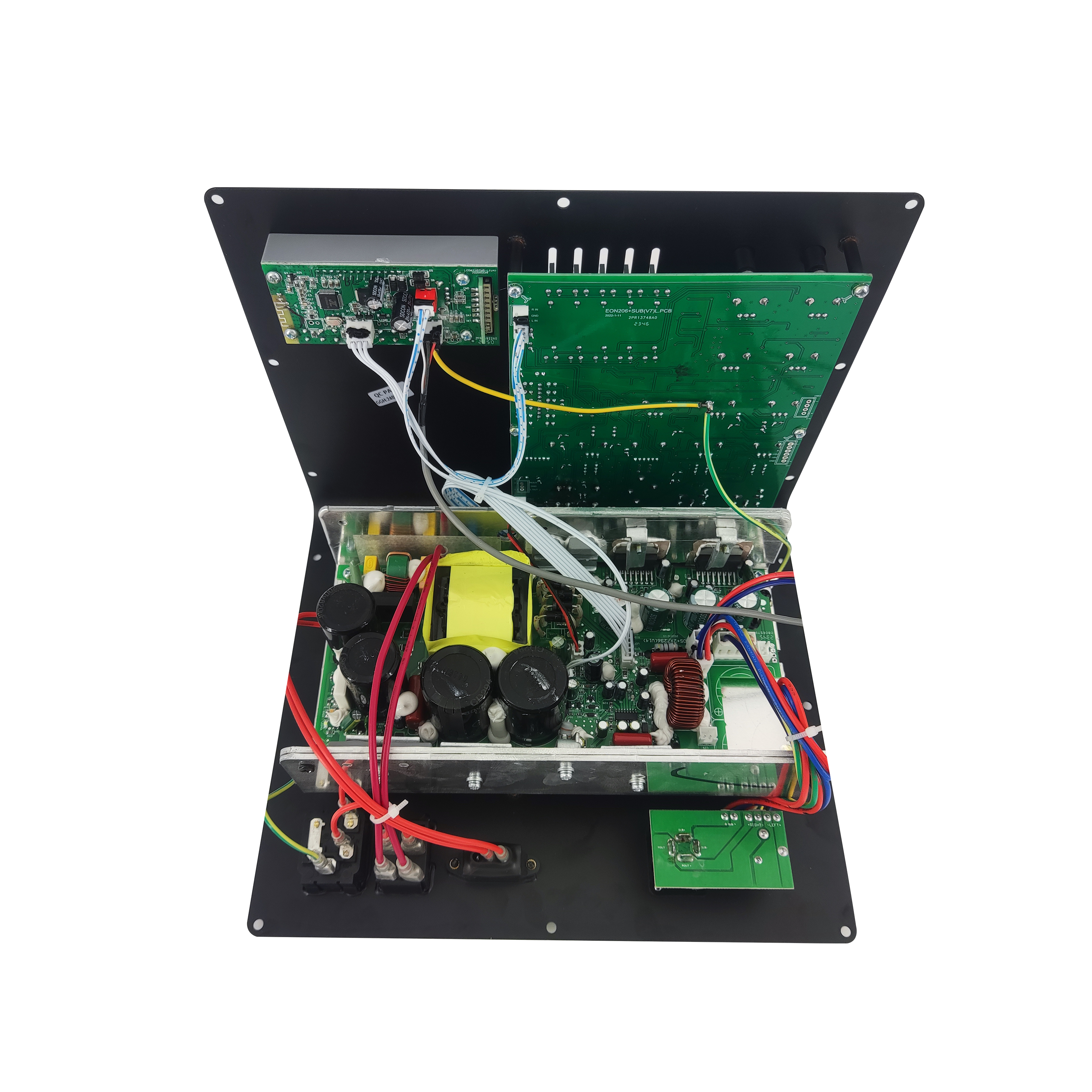 Amplificador de potencia para sistema de altavoces line array EON206SUB 2.1–2.2